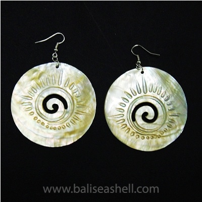 shell earring art earring shell