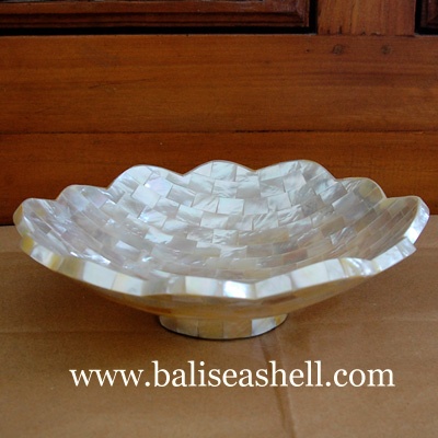 handicrafts seashell mother of pearl bowl