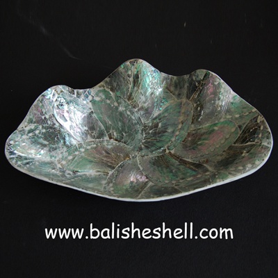 shell bowl crafts art from bali