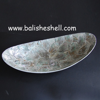 shell bowl made from abalone