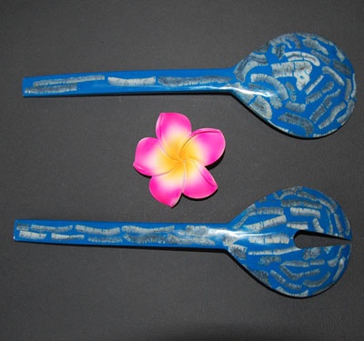 spoon art decorative with coral