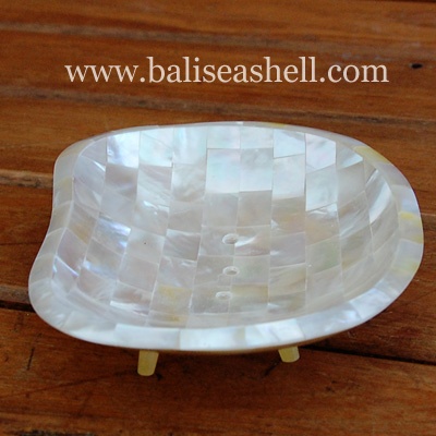 shell dish for soap or display tableware