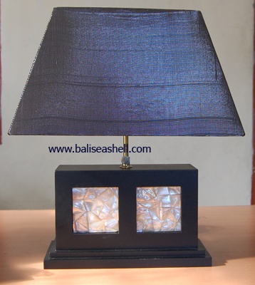 shell lamp art indonesia