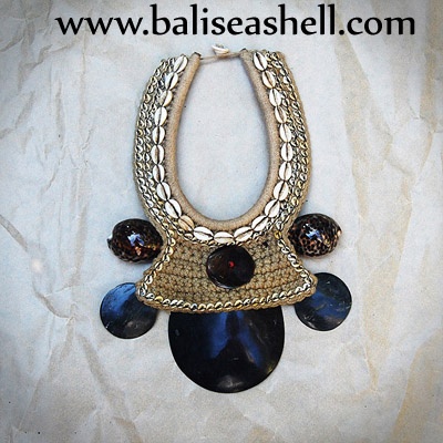 shell black pen native art crafts