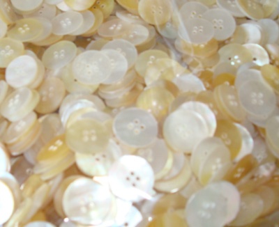 yellow mop shell button