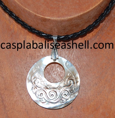 necklace carving art indonesia