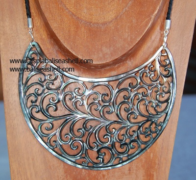 black mother of pearl grade A carving