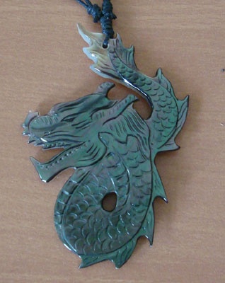 dragon carving shell