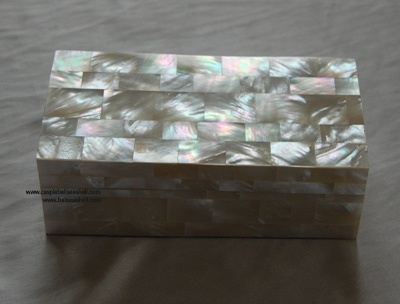 mother of pearl shell box