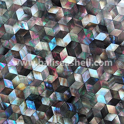 black lip pearl shell mosaic tile