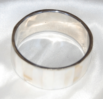 stainless steel brecelet art shell